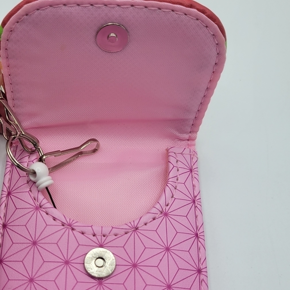 Demon Slayer Nezuko Kamado keychain key holder pouch - Picture 2 of 5
